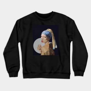 @bellahadid X Girl with a Pearl Earring Crewneck Sweatshirt